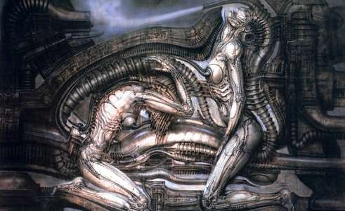 HR Giger Revealed - Backdrop