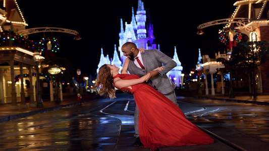 Disney’s Fairy Tale Weddings: Holiday Magic - Backdrop