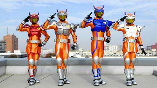 Tomica Hero: Rescue Force Explosive Movie: Rescue the Mach Train! - Backdrop