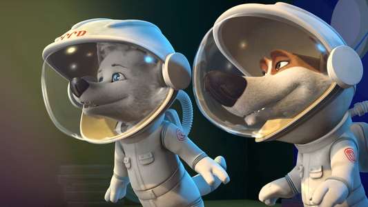 Space Dogs: Adventure to the Moon - Backdrop