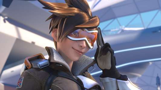 Overwatch Animated Short: The Exhibit - Backdrop