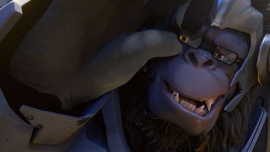 Overwatch Animated Short: The Exhibit - Backdrop