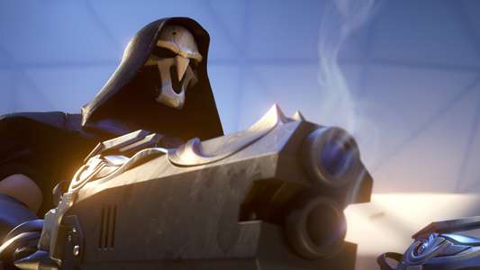 Overwatch Animated Short: The Exhibit - Backdrop