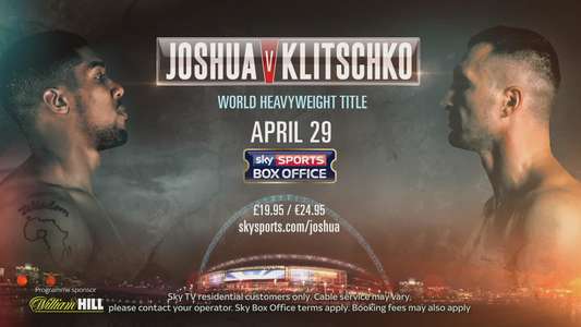 Anthony Joshua vs. Wladimir Klitschko - Backdrop