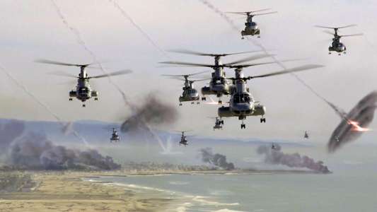 Battle: Los Angeles - Backdrop