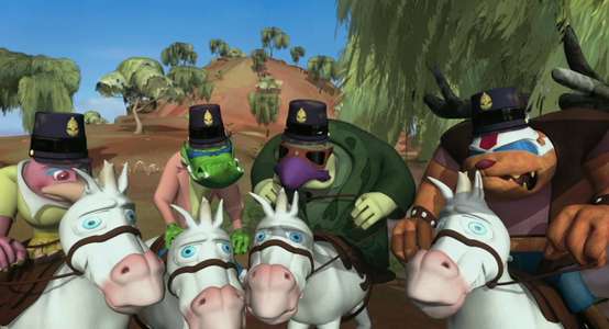 Oakie's Outback Adventures - Backdrop