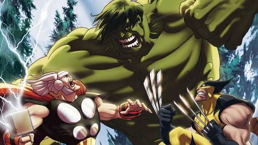 Hulk vs. Wolverine - Backdrop