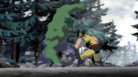 Hulk vs. Wolverine - Backdrop