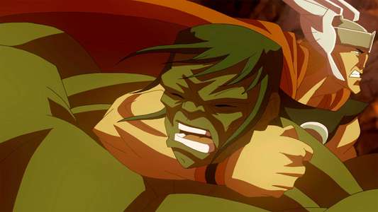Hulk vs. Wolverine - Backdrop