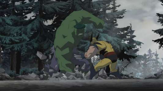 Hulk vs. Wolverine - Backdrop