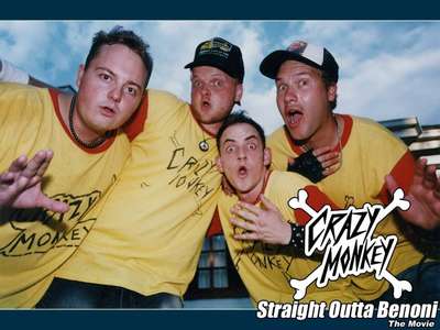 Crazy Monkey Presents Straight Outta Benoni - Backdrop