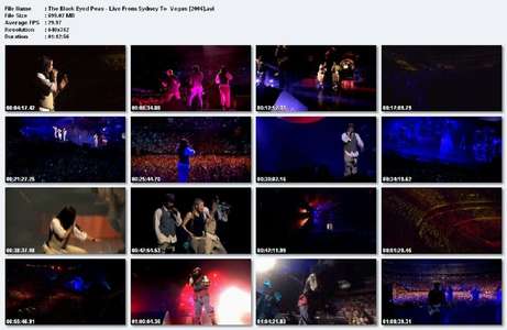 Black Eyed Peas: Live from Sydney to Vegas - Backdrop