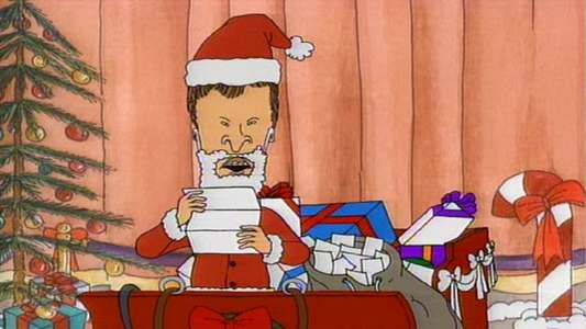 Beavis and Butt-Head Do Christmas - Backdrop