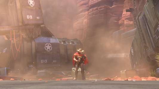 Overwatch Animated Short: Reunion - Backdrop