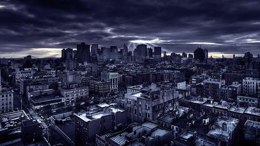 Dark City - Backdrop