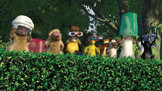 Over the Hedge - Backdrop