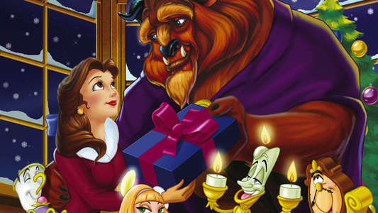 Beauty and the Beast: The Enchanted Christmas - Backdrops