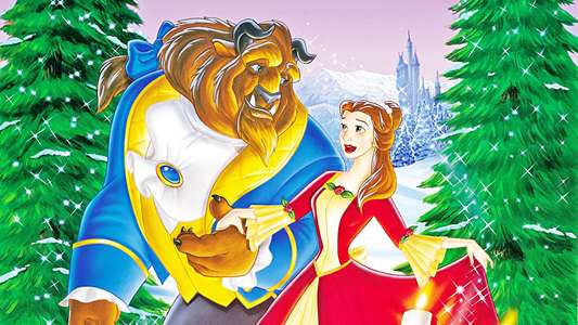 Beauty and the Beast: The Enchanted Christmas - Backdrops