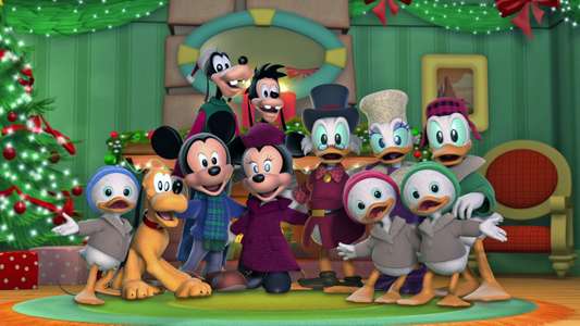 Mickey's Twice Upon a Christmas - Backdrops