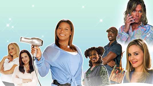 Beauty Shop - Backdrop