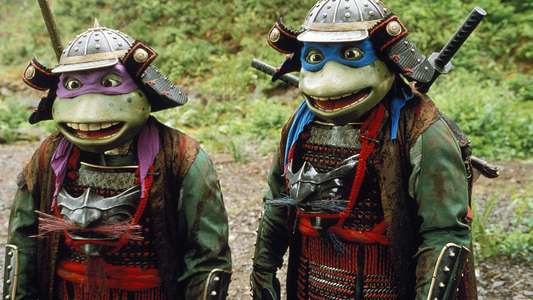 Teenage Mutant Ninja Turtles III - Backdrop