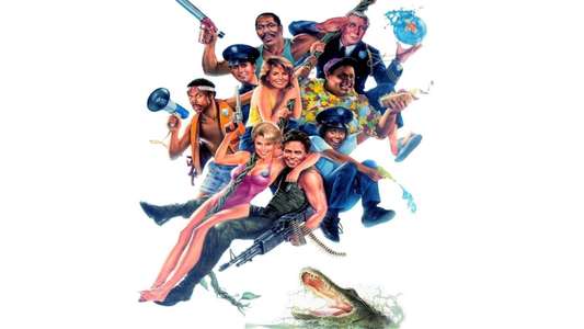 Police Academy 5: Assignment Miami Beach - Backdrop