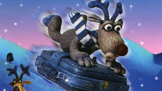 Robbie the Reindeer - Hooves of Fire - Backdrop