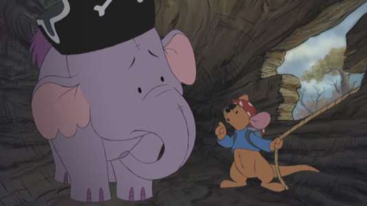 Pooh's Heffalump Halloween Movie - Backdrop