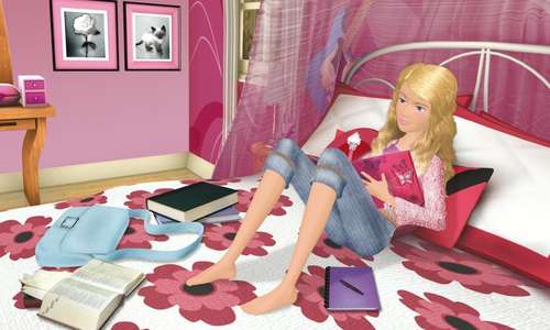 Barbie Diaries - Backdrop