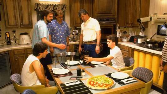 Back to the Future Part II. Behind the scenes. - Backdrop