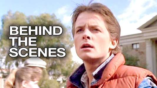 Back to the Future Part II. Behind the scenes. - Backdrop