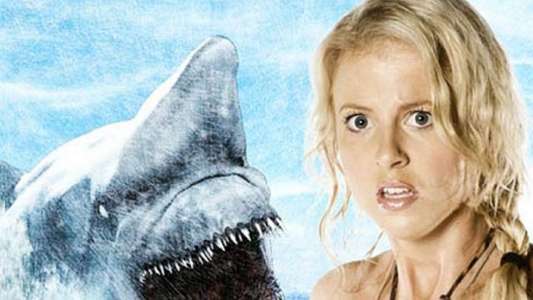 Malibu Shark Attack - Backdrop