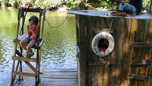 The Lil River Rats and the Adventure of the Lost Treasure - Backdrop