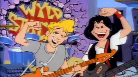 Bill & Ted's Excellent Adventures - Backdrop