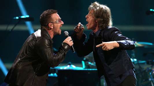The 25th Anniversary Rock and Roll Hall of Fame Concert - Backdrop
