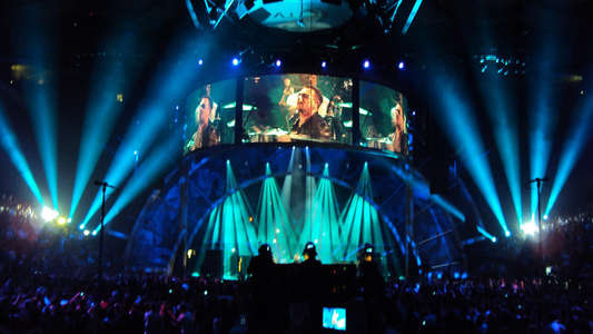 The 25th Anniversary Rock and Roll Hall of Fame Concert - Backdrop