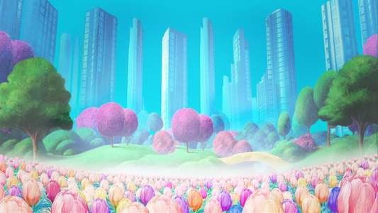 Barbie Presents: Thumbelina - Backdrop