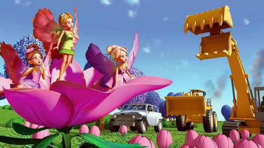 Barbie Presents: Thumbelina - Backdrop