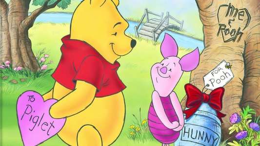Winnie the Pooh: A Valentine for You - Backdrop