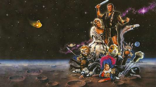 Mom and Dad Save the World - Backdrops