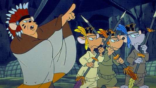 An American Tail: The Treasure of Manhattan Island - Backdrop