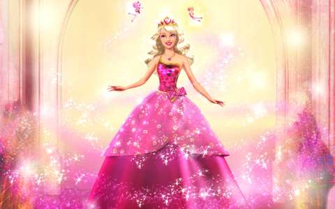 Barbie: Princess Charm School - Backdrop
