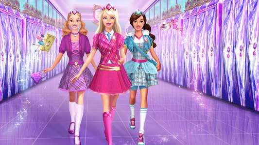 Barbie: Princess Charm School - Backdrop