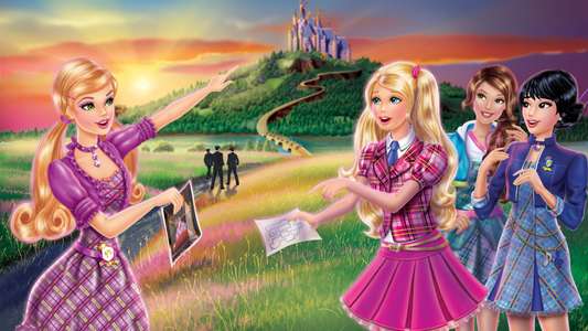 Barbie: Princess Charm School - Backdrop