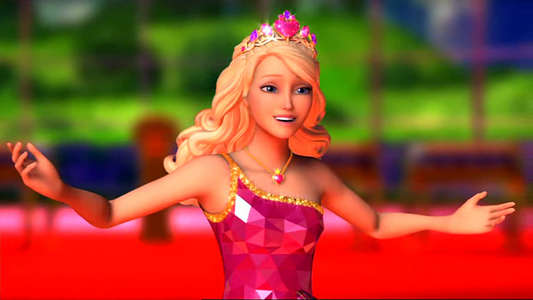 Barbie: Princess Charm School - Backdrop