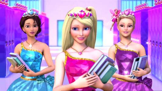 Barbie: Princess Charm School - Backdrop