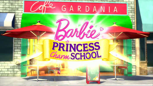 Barbie: Princess Charm School - Backdrop