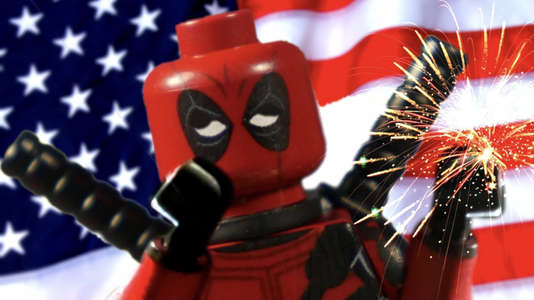 Deadpool Movie in LEGO - Backdrop