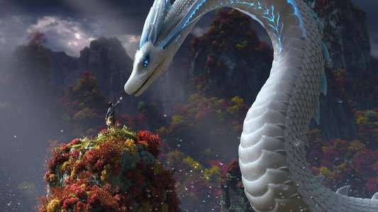 White Snake - Backdrop