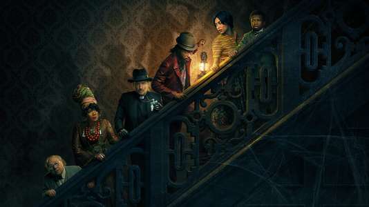 Haunted Mansion - Backdrops